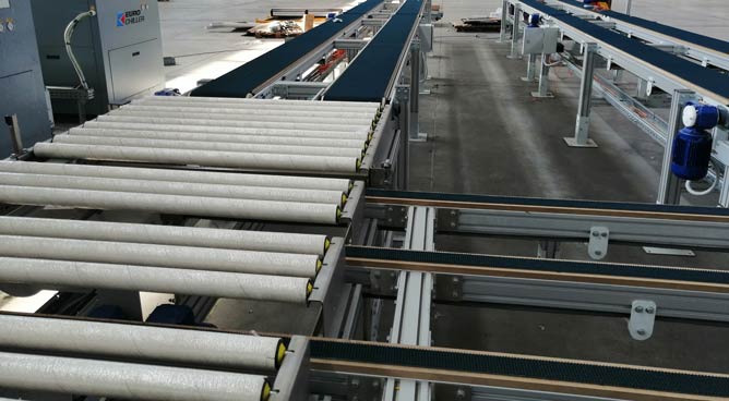 belt conveyor-system-with modular design