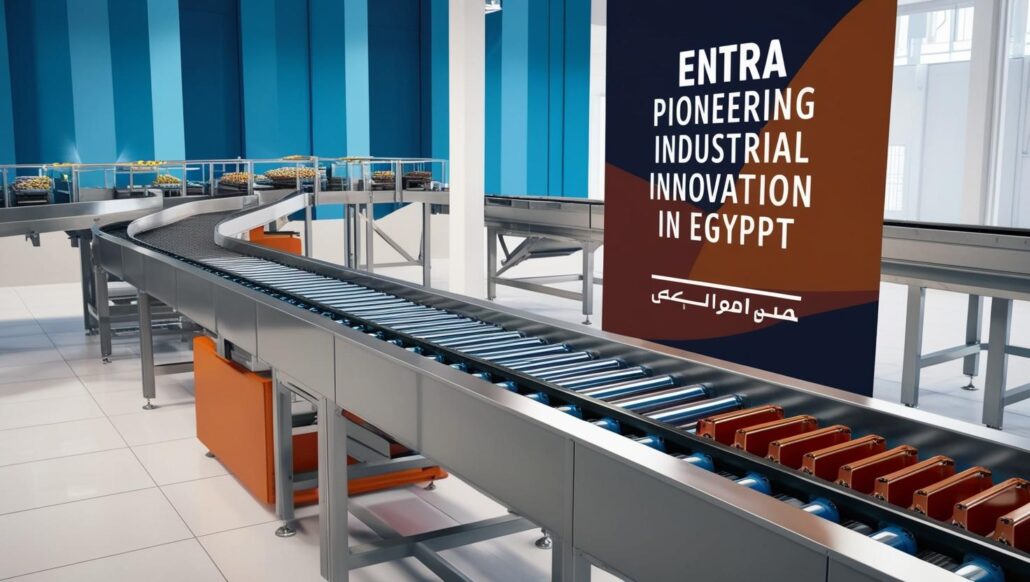 Roller Conveyor system in Egypt-ENTRA Conveyor systems