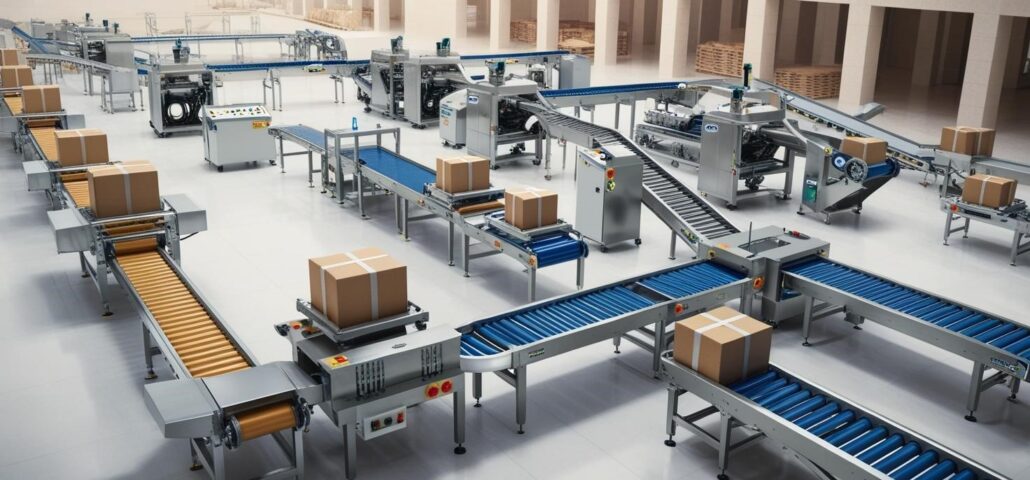 Comprehensive Guide to Material Handling: Modern Technology vs Manual Methods for Boosting Productivity 2 entra conveyor system in Egypt Market