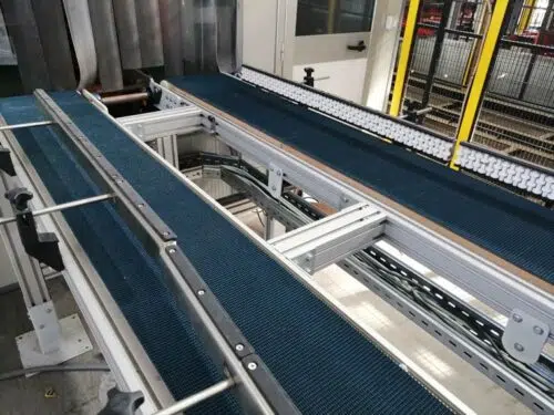 Belt conveyor system in Egypt factory