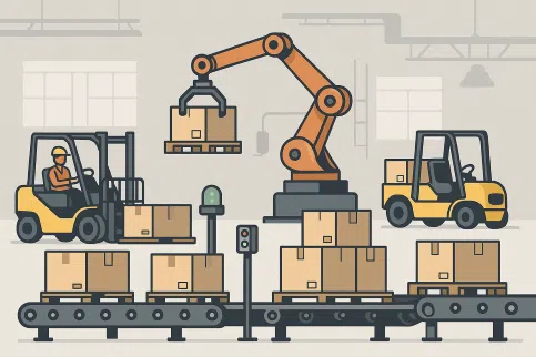 How Pallet Handling Conveyors Improve Efficiency in Manufacturing Plants