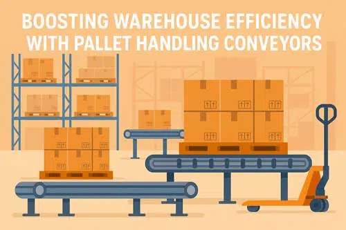 Boosting Warehouse Efficiency with Pallet Handling Conveyors: A Strategic Guide for Plant Operations