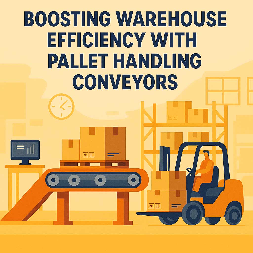 Boost Warehouse Productivity With Pallet Handling Conveyors