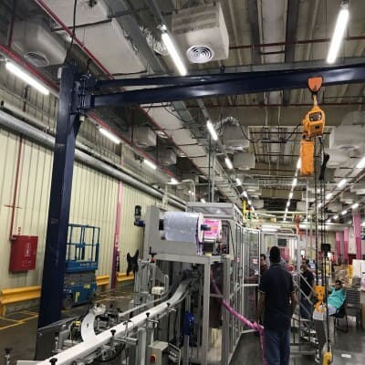 ENTRA Conveyor Systems Egypt | Material Handling Solutions 16 Jib Crane