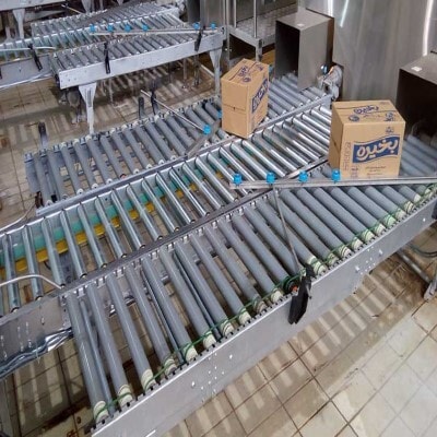 ENTRA Conveyor Systems Egypt | Material Handling Solutions 10 ROLLER CONVEYOR SYSTEM