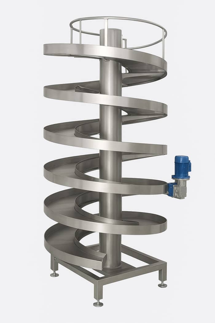 ENTRA Conveyor Systems Egypt | Material Handling Solutions 26 spiral conveyors